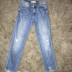 Zara Girls Destructed Denim